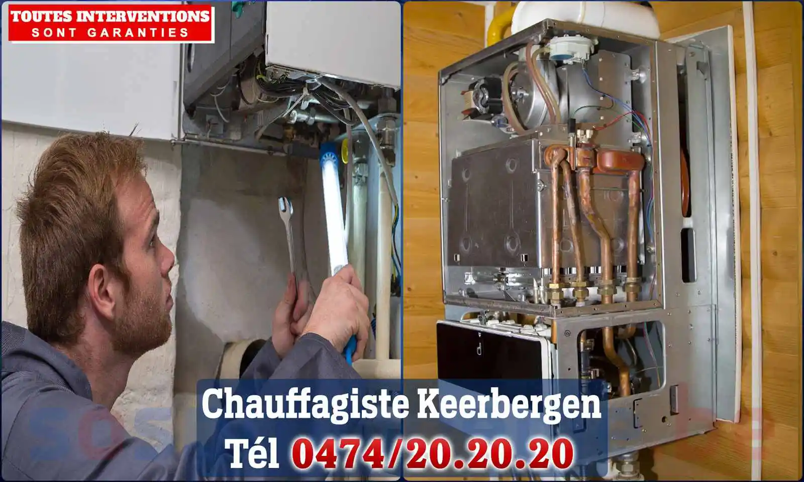 Chauffagiste agréé à Keerbergen 3140