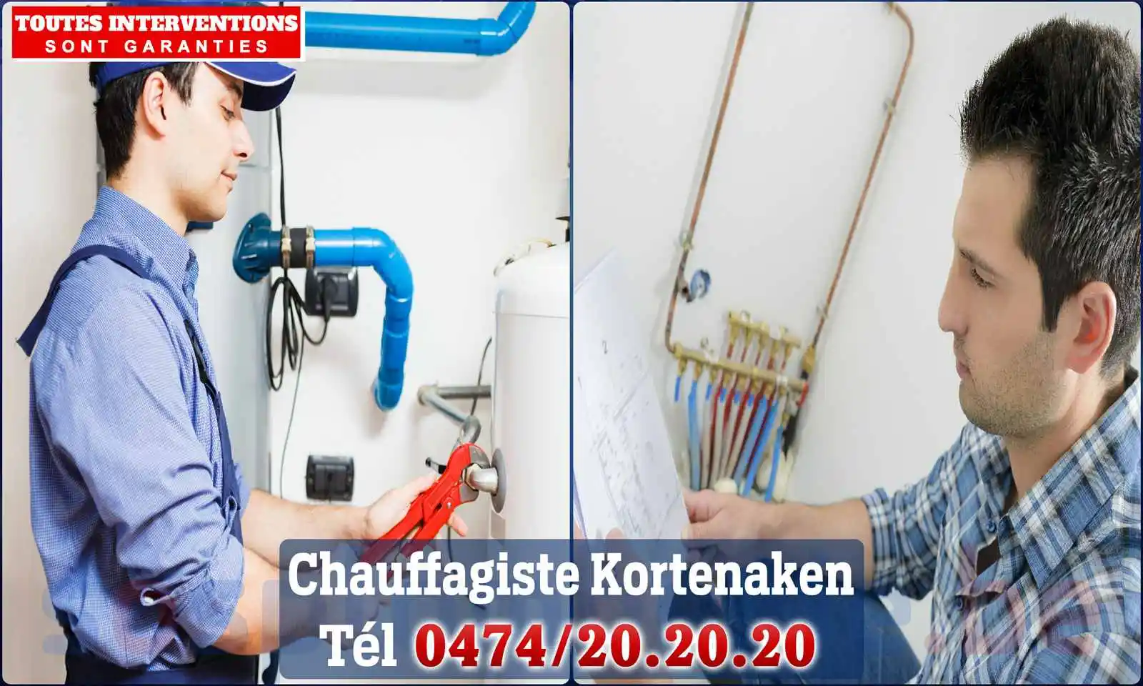 Chauffagiste agréé à Kortenaken 3470