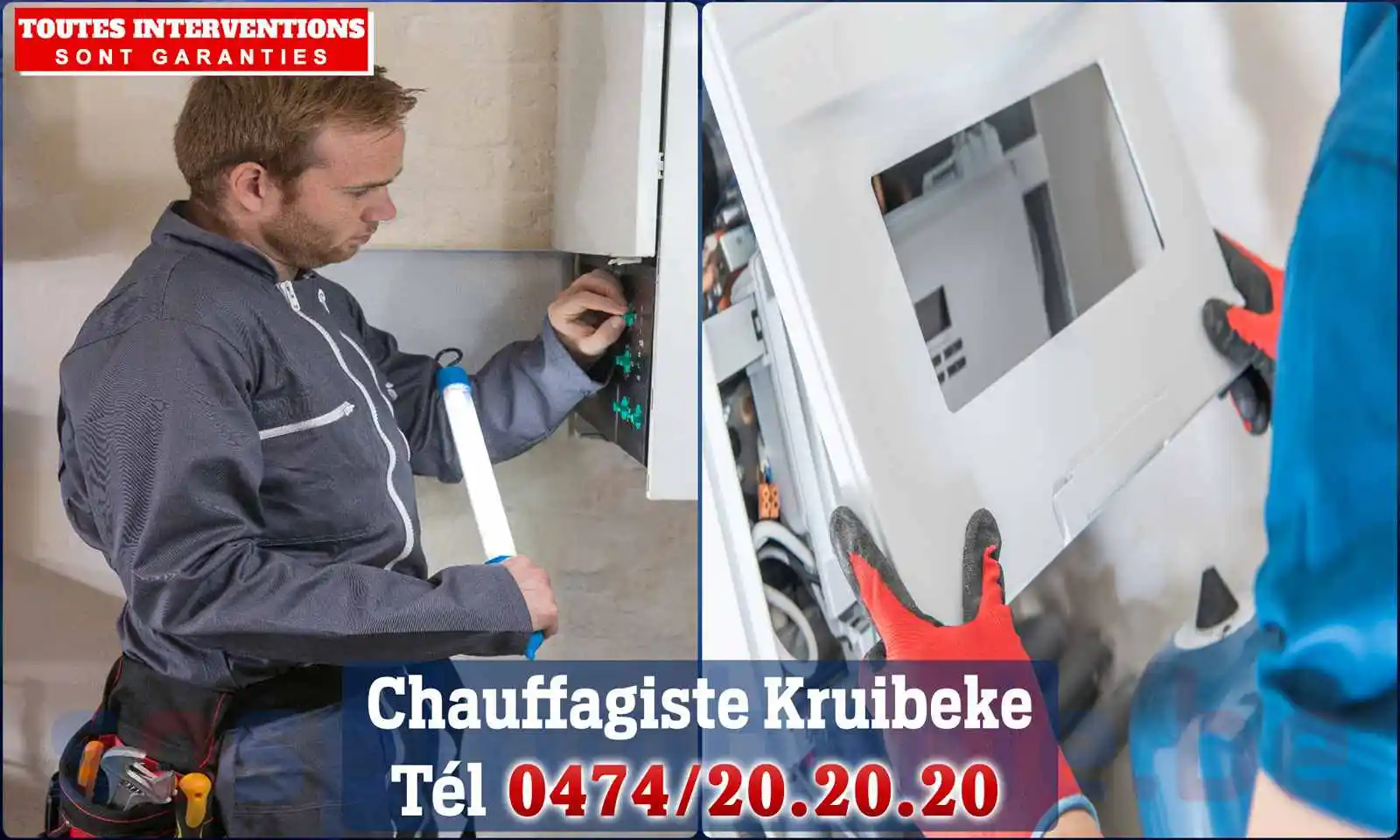 Chauffagiste agréé à Kruibeke 9150
