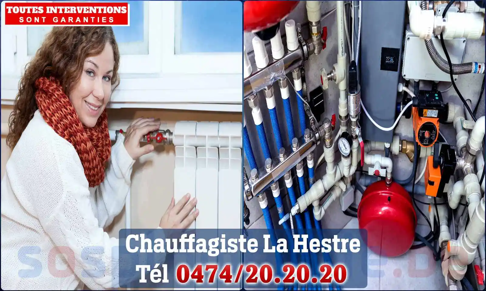 Chauffagiste agréé à La Hestre 7170