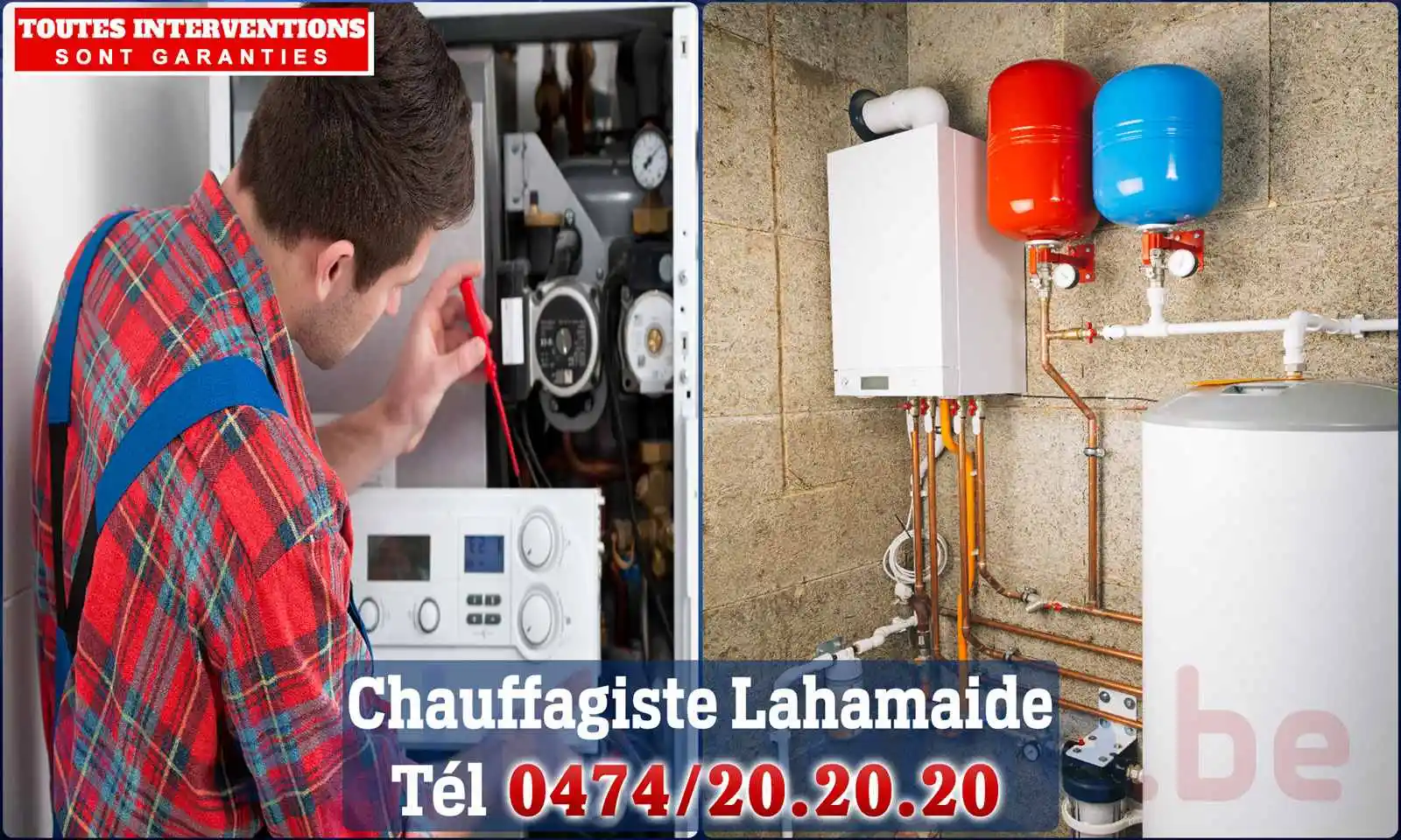 Chauffagiste agréé à Lahamaide 7890