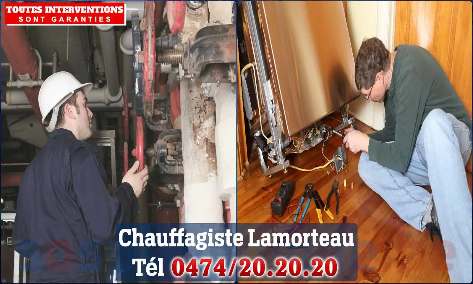 Chauffagiste agréé à Lamorteau 6767
