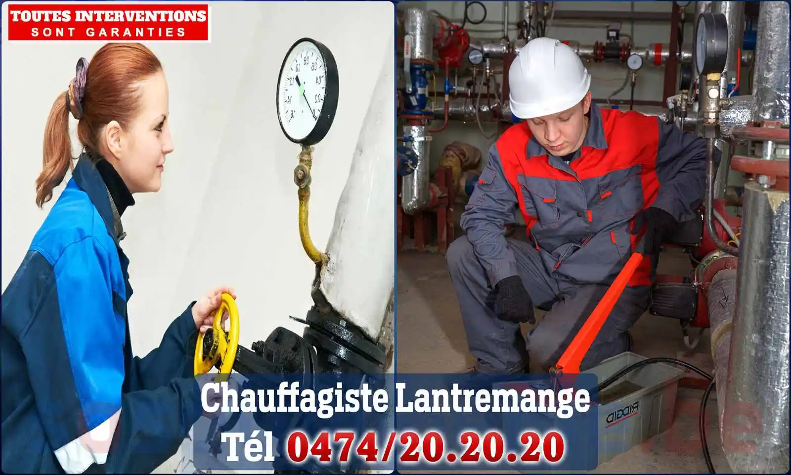 Chauffagiste agréé à Lantremange 4300