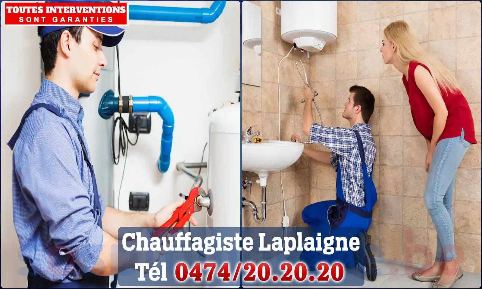 Chauffagiste agréé à Laplaigne 7622