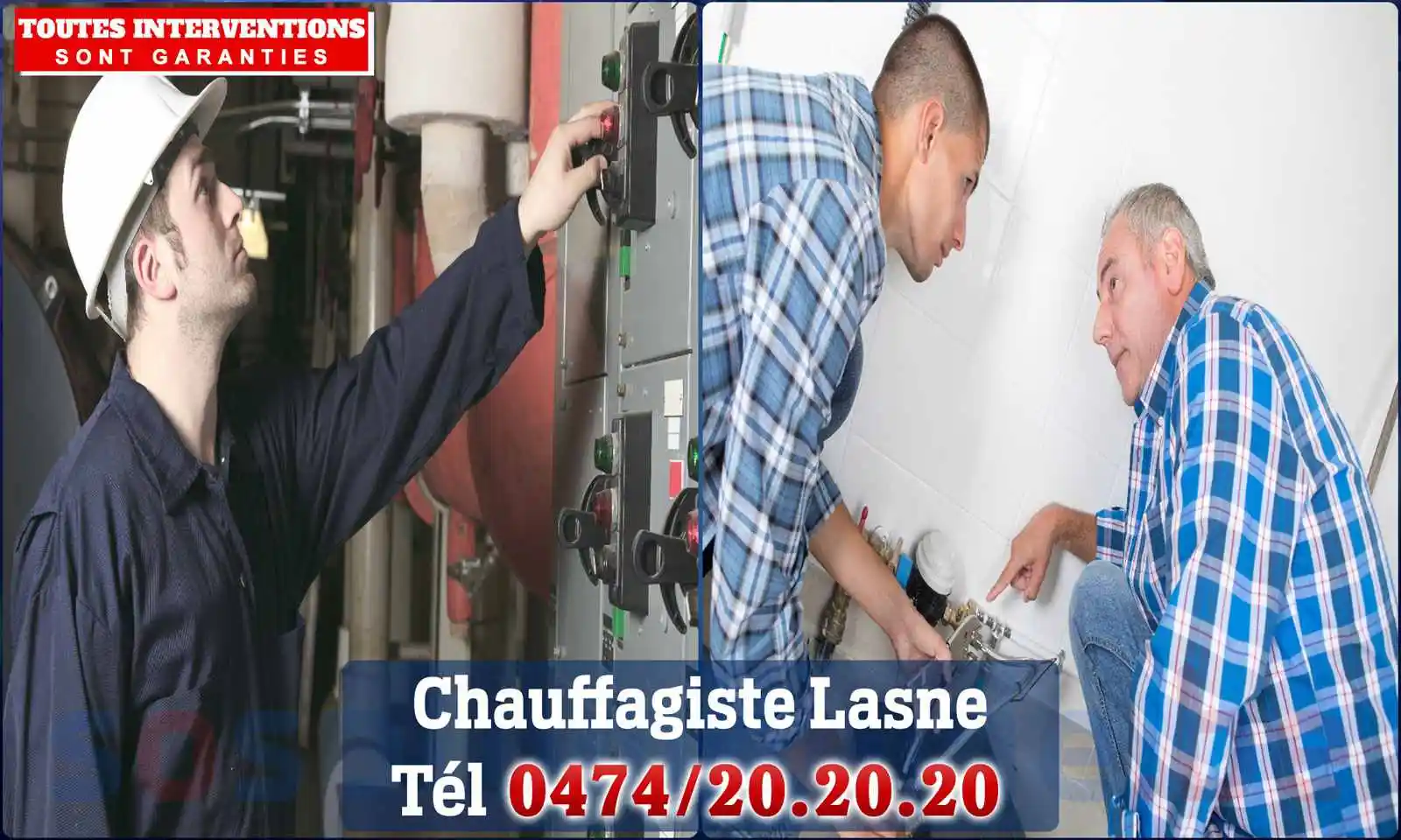 Chauffagiste agréé à Lasne 1380