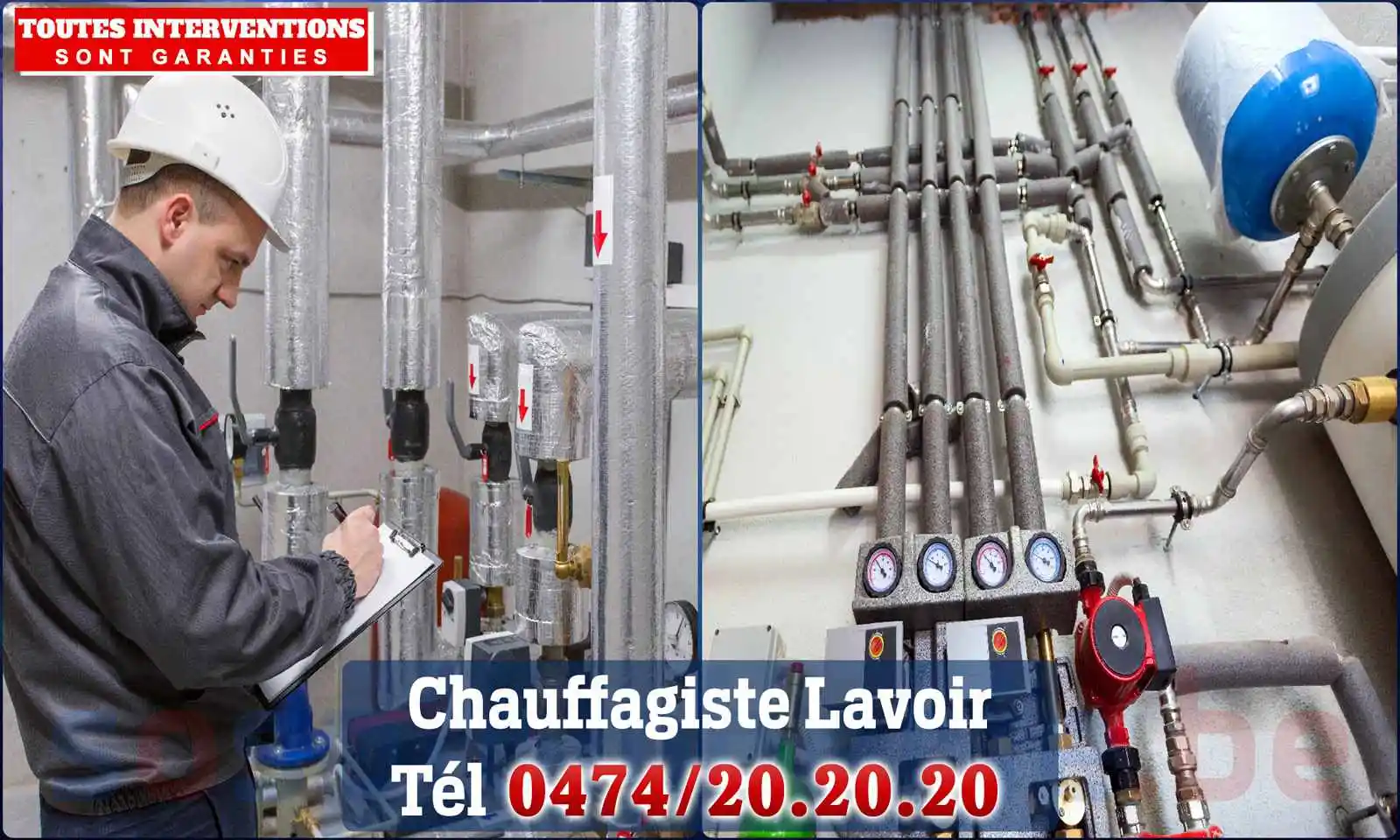 Chauffagiste agréé à Lavoir 4217