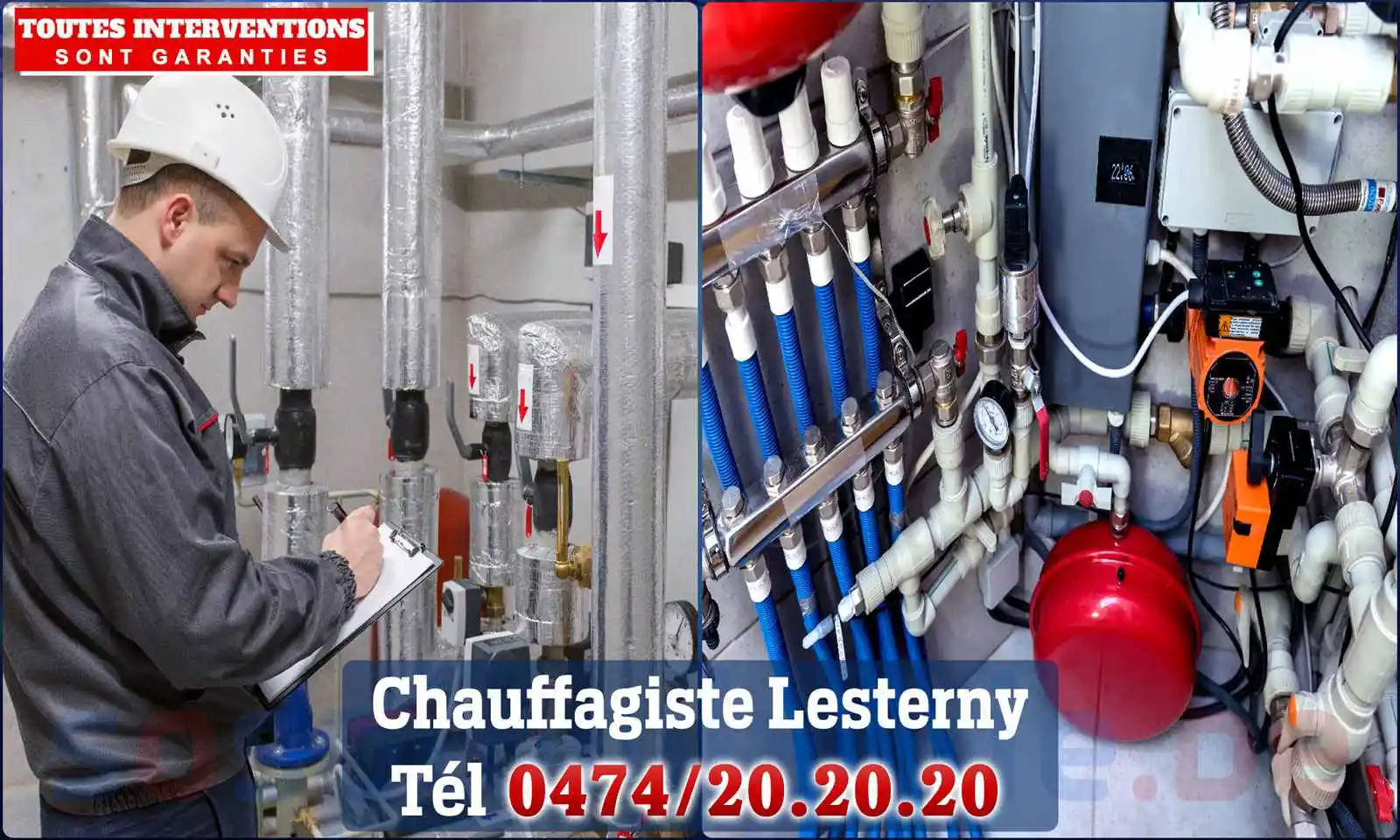 Chauffagiste agréé à Lesterny 6953