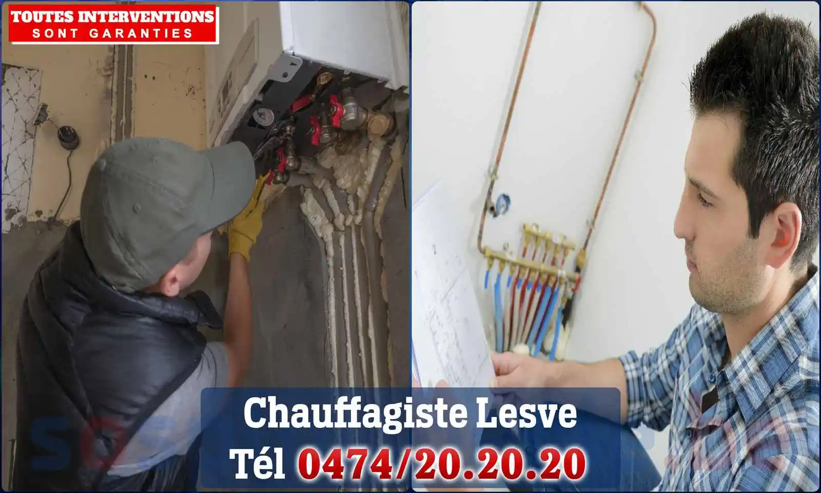 Chauffagiste agréé à Lesve 5170