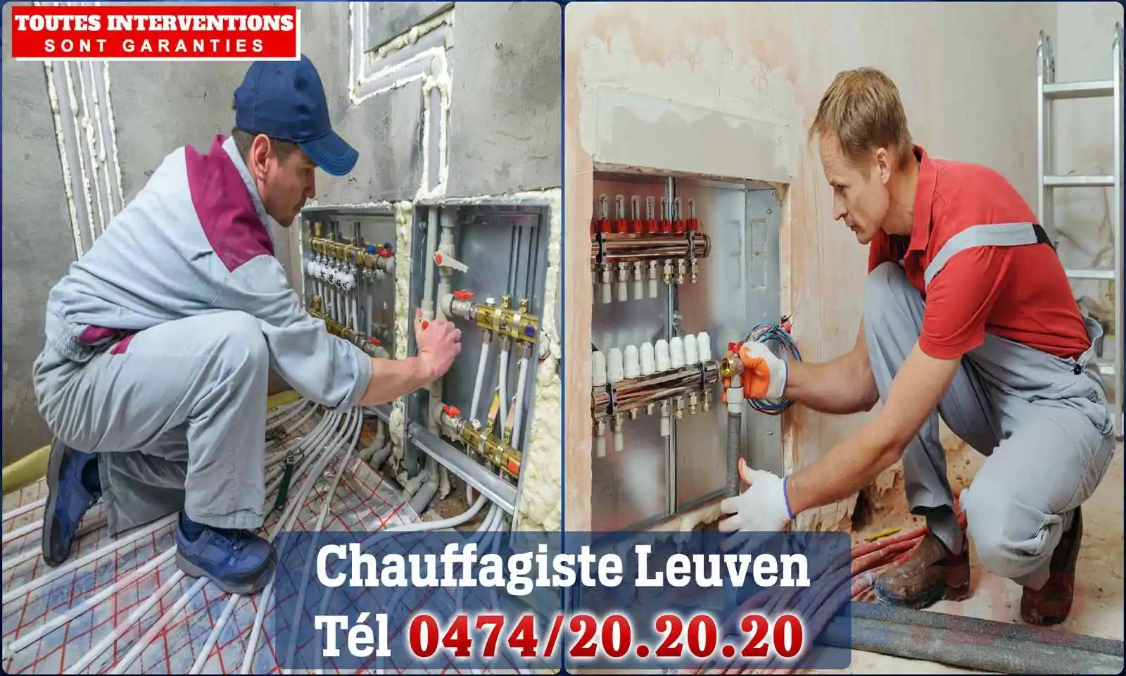 Chauffagiste agréé à Leuven 3000