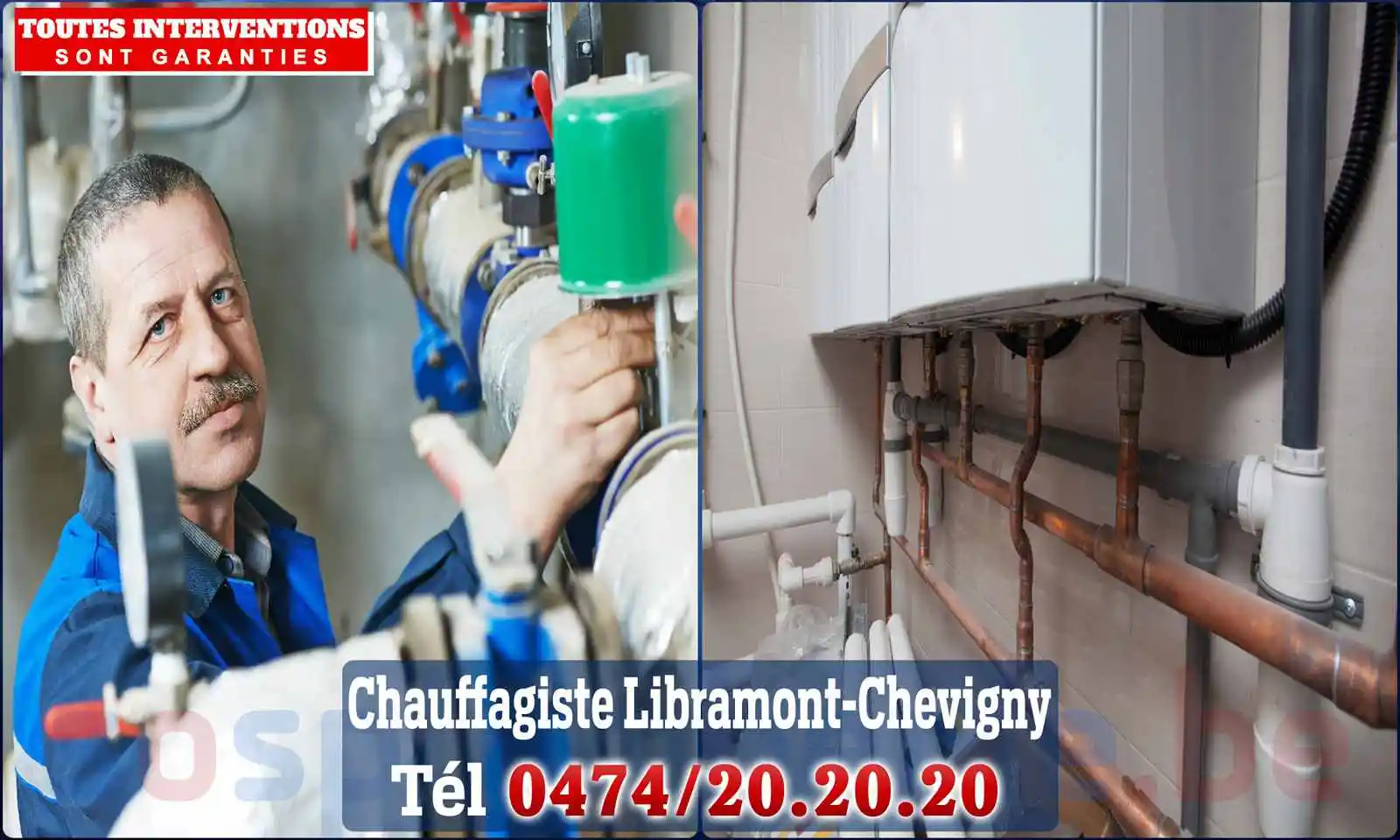 Chauffagiste agréé à Libramont-Chevigny 6800