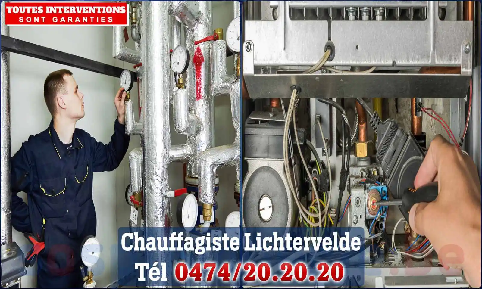 Chauffagiste agréé à Lichtervelde 8810