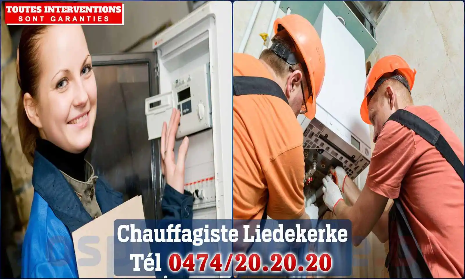 Chauffagiste agréé à Liedekerke 1770