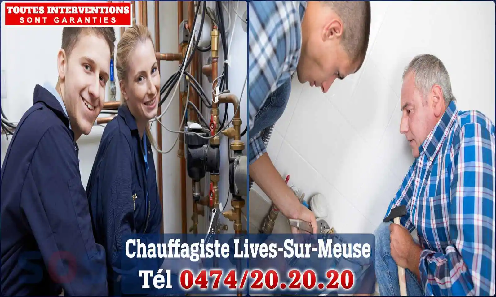 Chauffagiste agréé à Lives-sur-Meuse 5101