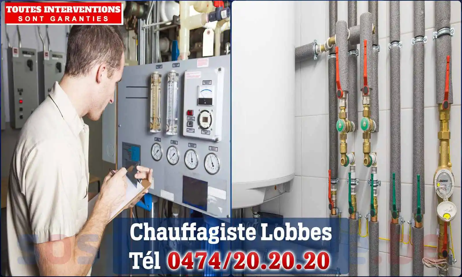 Chauffagiste agréé à Lobbes 6540