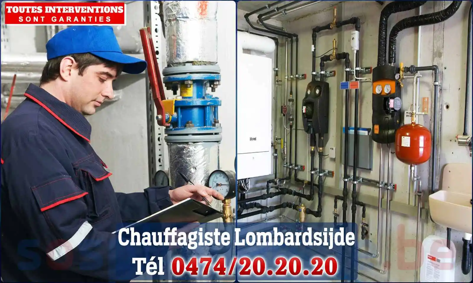 Chauffagiste agréé à Lombardsijde 8434