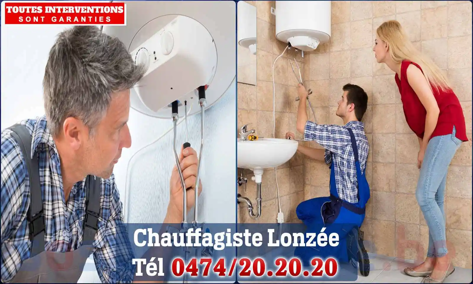 Chauffagiste agréé à Lonzée 5030