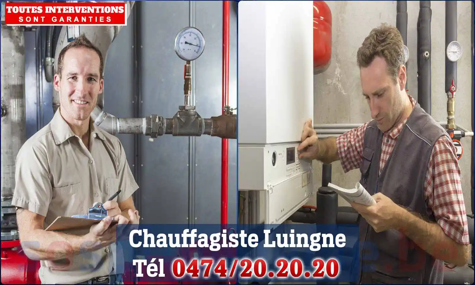 Chauffagiste agréé à Luingne 7711