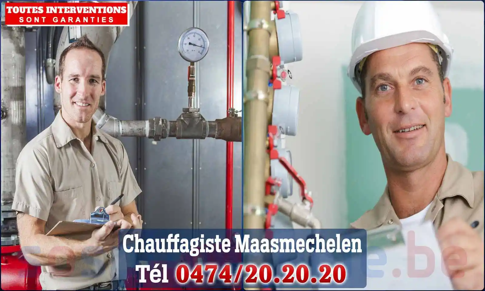 Chauffagiste agréé à Maasmechelen 3630