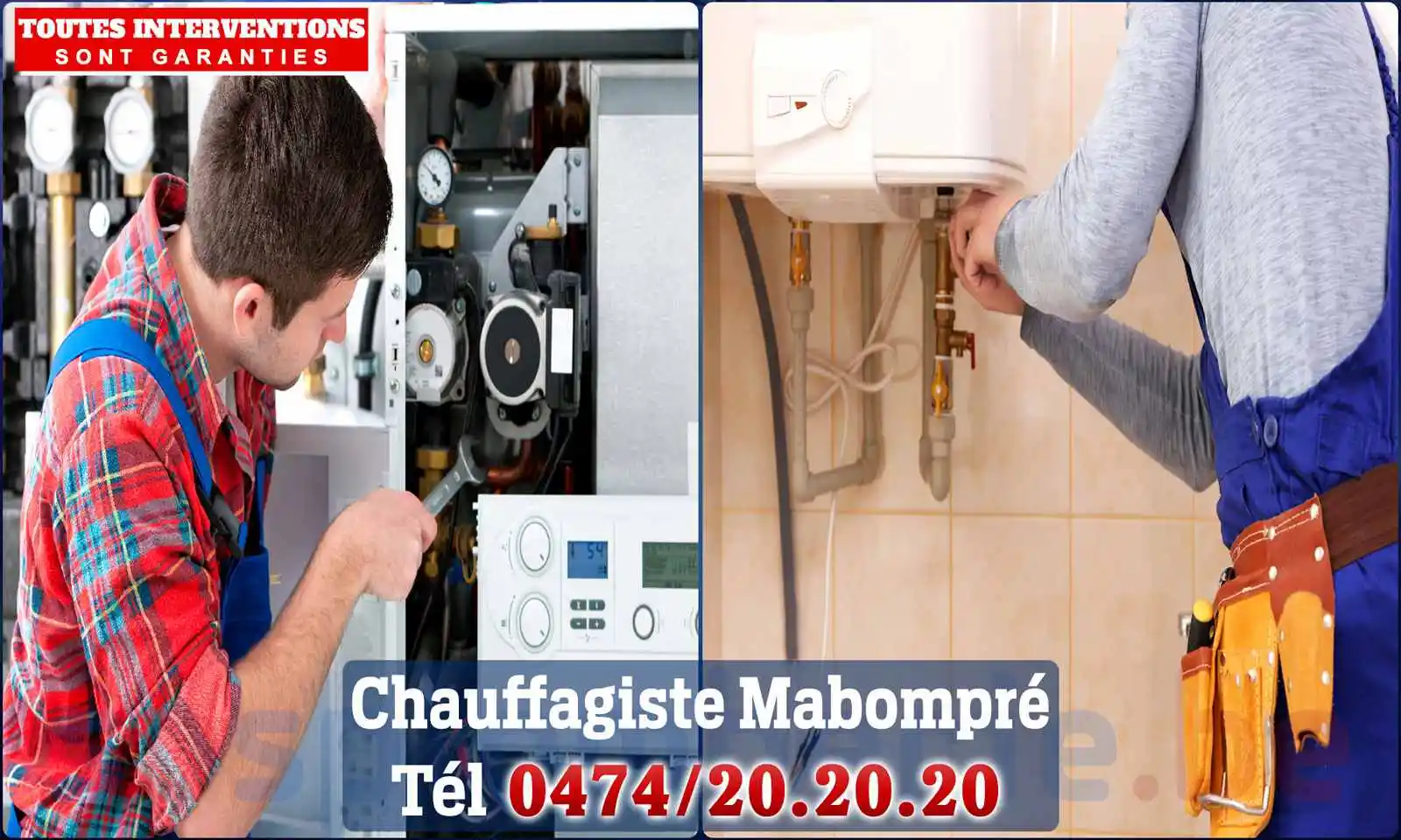 Chauffagiste agréé à Mabompré 6663