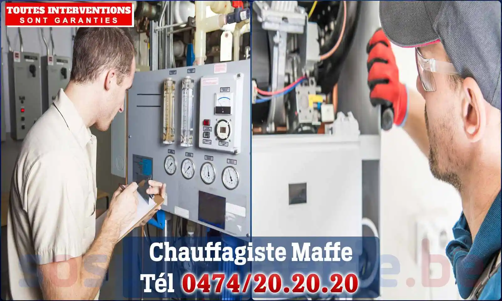 Chauffagiste agréé à Maffe 5374