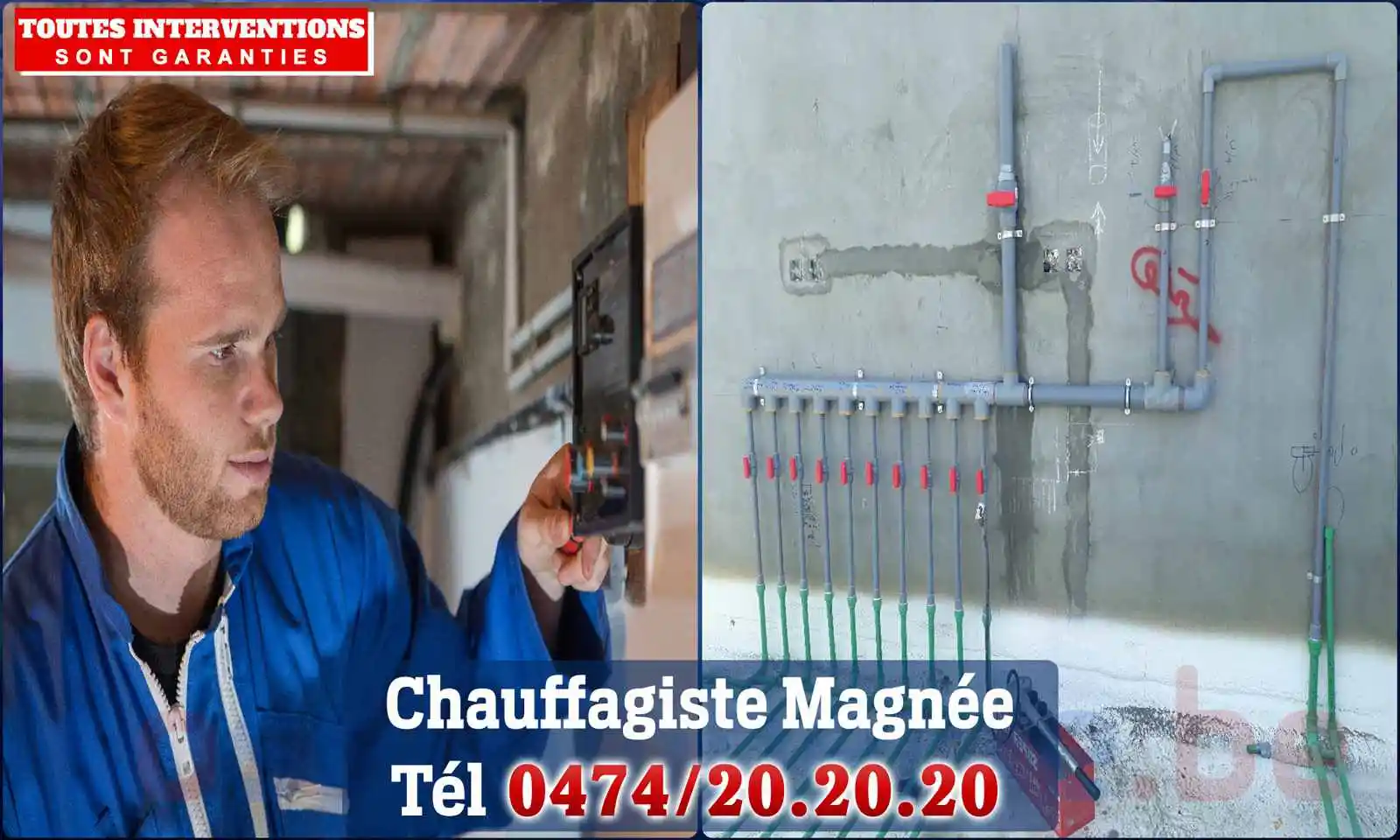 Chauffagiste agréé à Magnée 4623