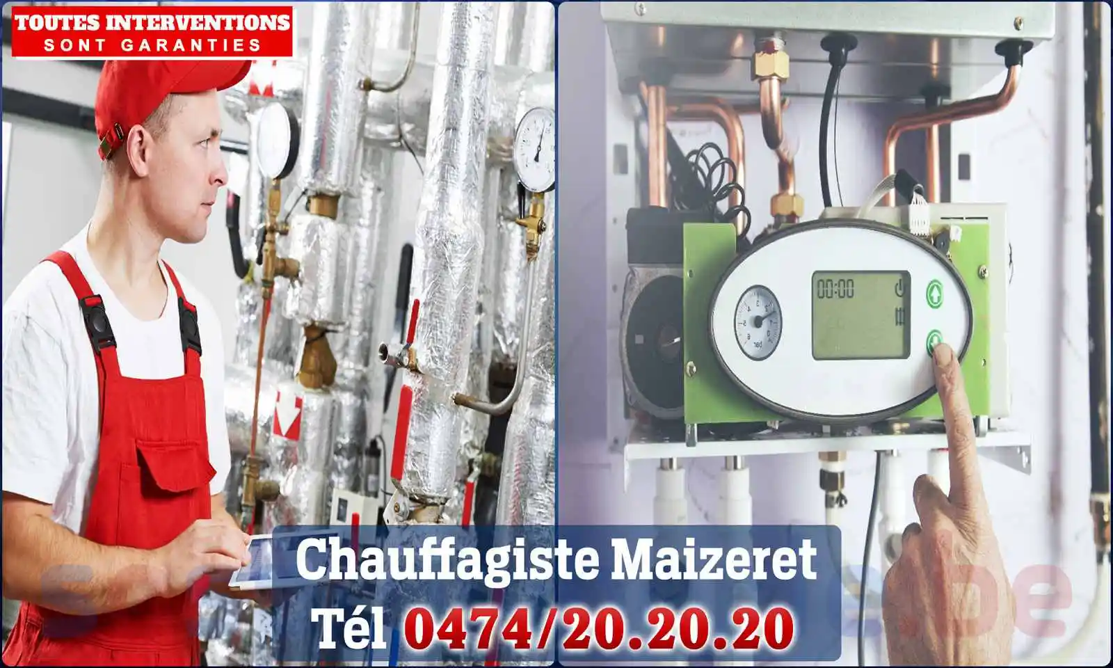 Chauffagiste agréé à Maizeret 5300