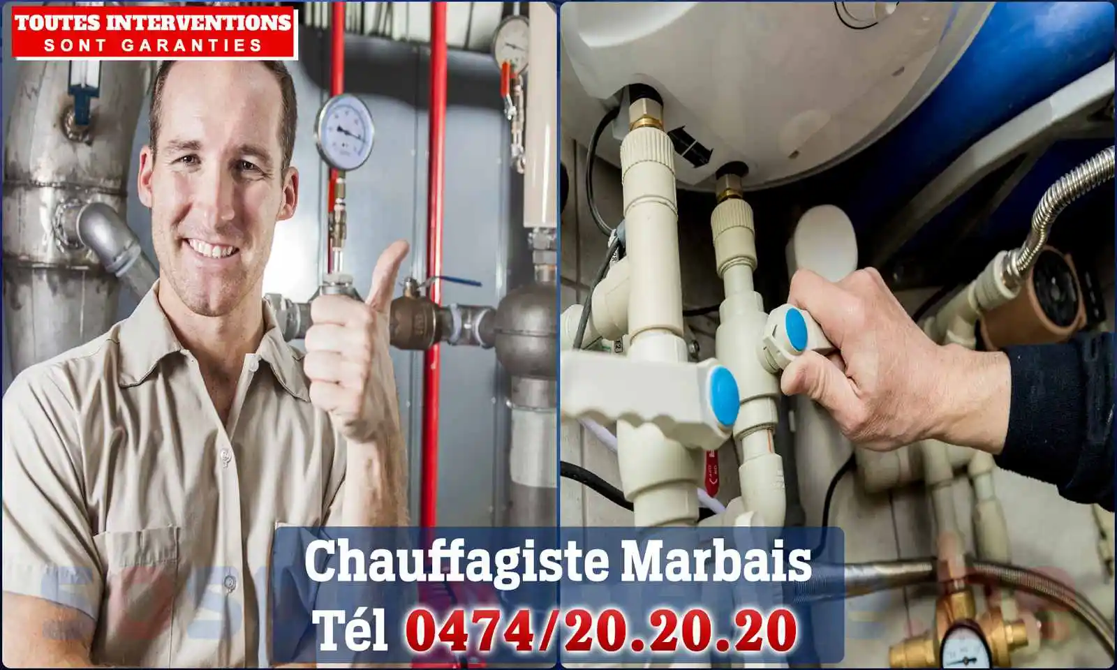 Chauffagiste agréé à Marbais 1495