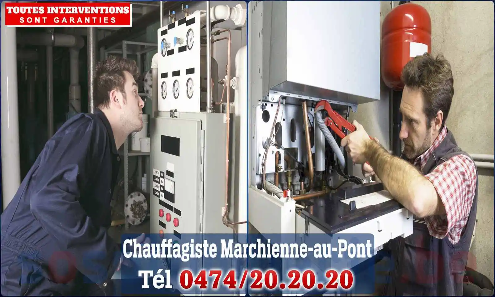 Chauffagiste agréé à Marchienne-au-Pont 6030