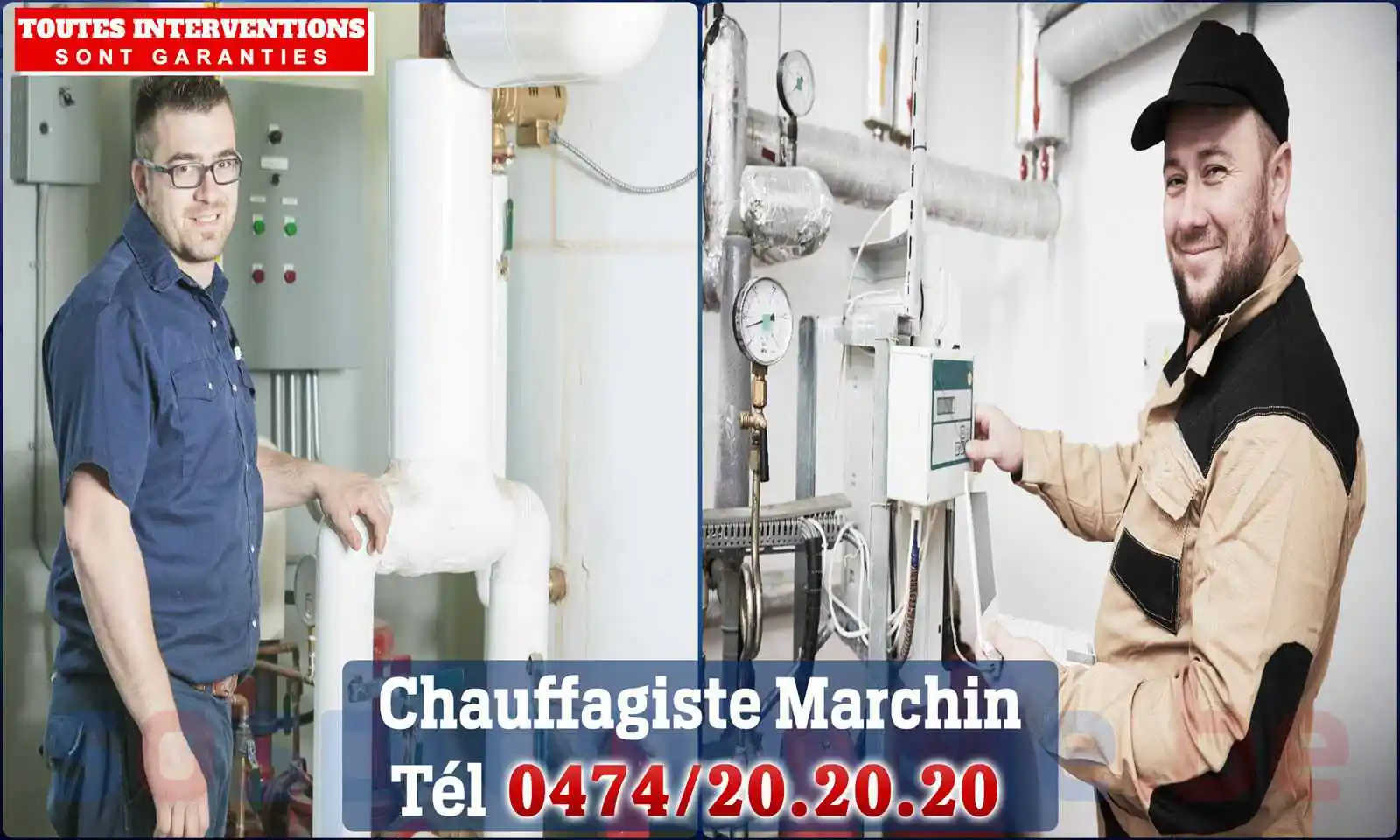 Chauffagiste agréé à Marchin 4570