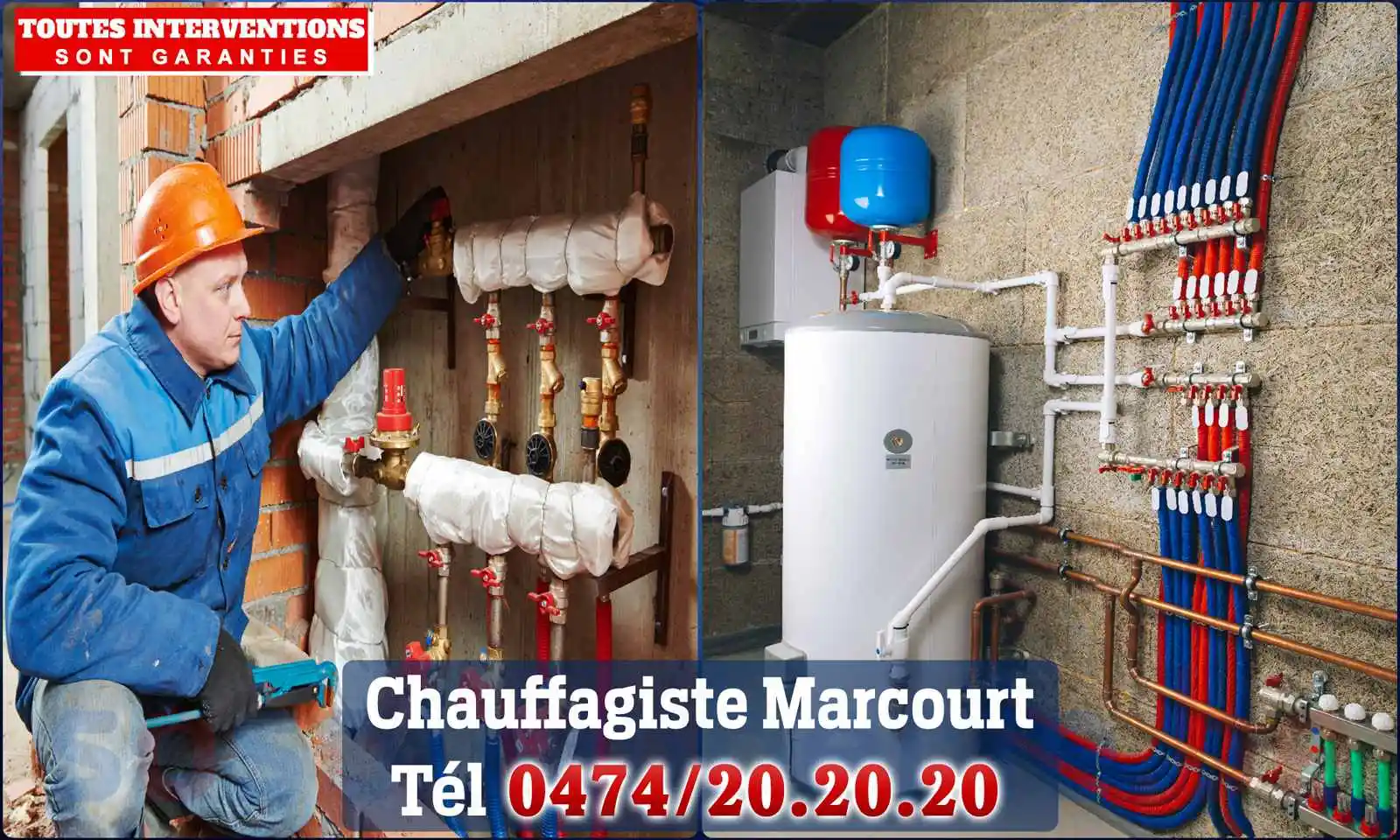 Chauffagiste agréé à Marcourt 6987