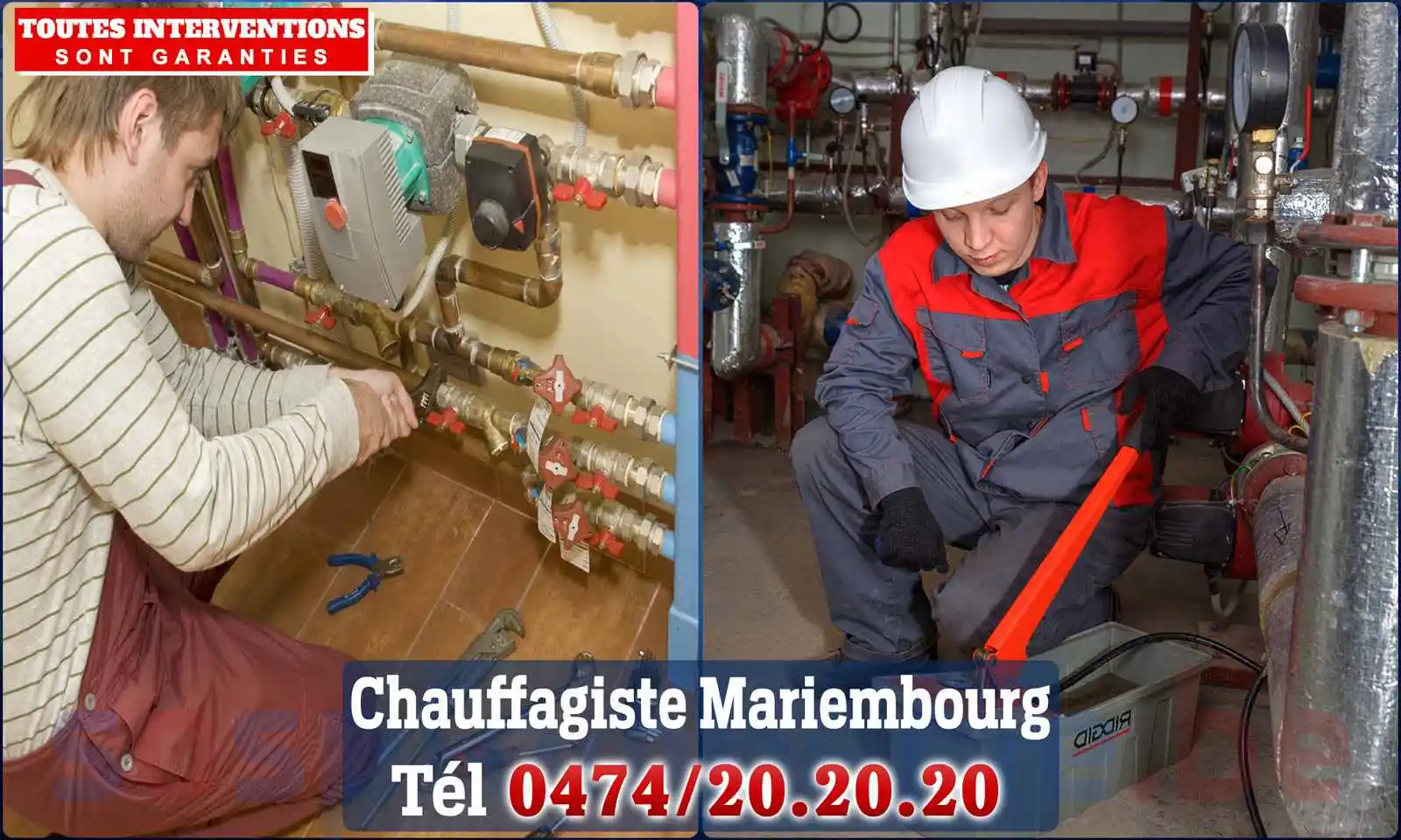 Chauffagiste agréé à Mariembourg 5660