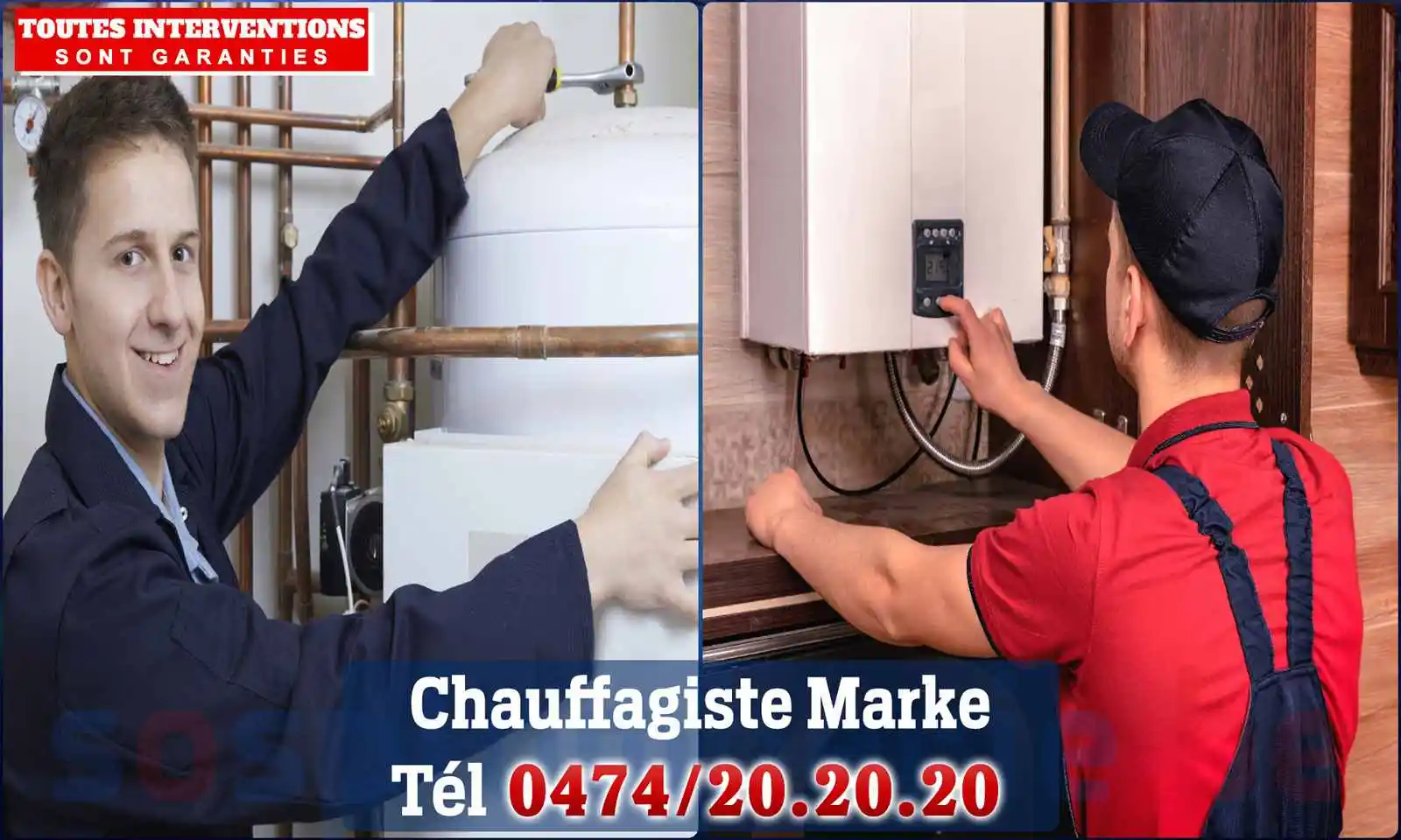 Chauffagiste agréé à Marke 8510