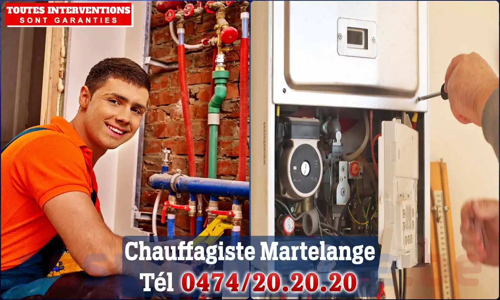 Chauffagiste agréé à Martelange 6630