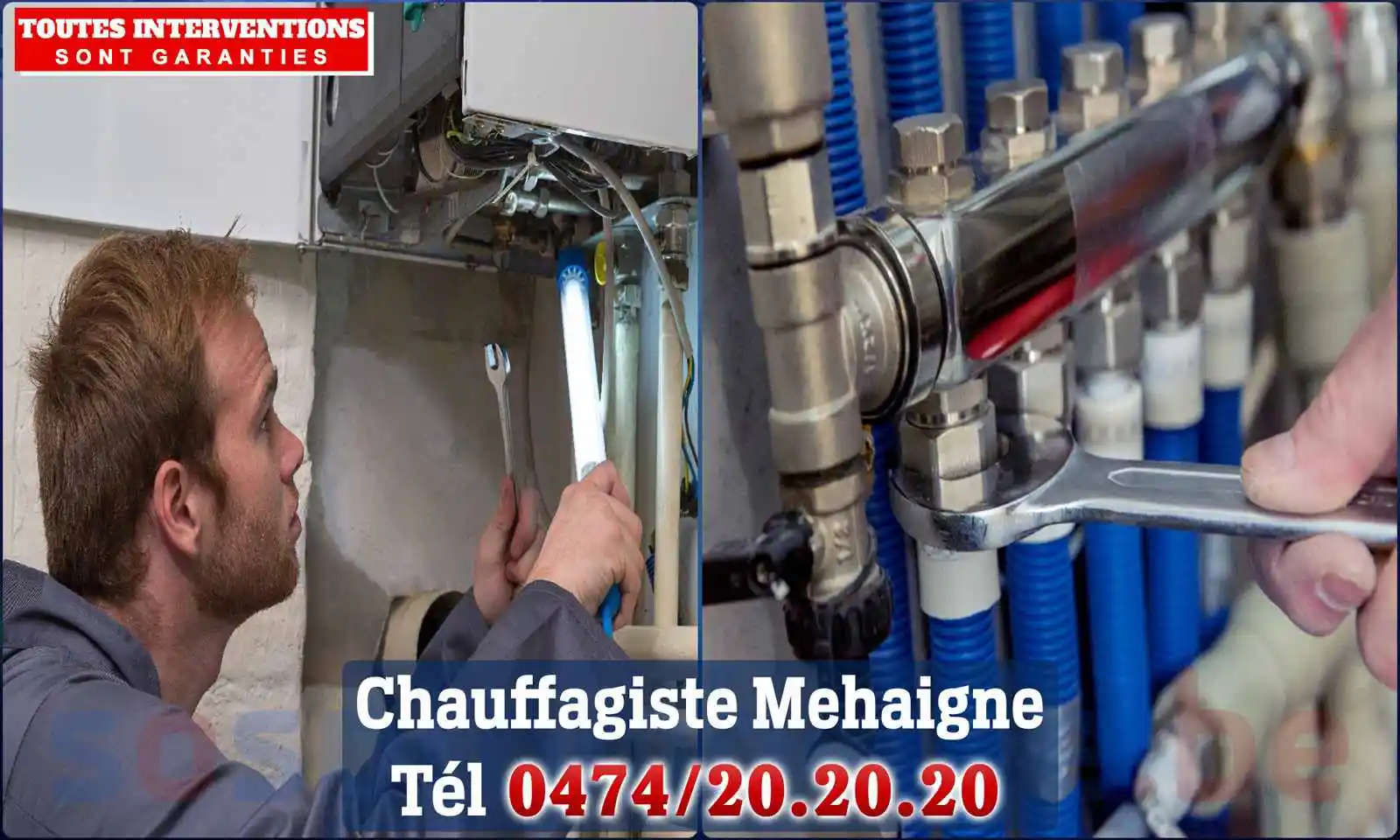 Chauffagiste agréé à Mehaigne 5310