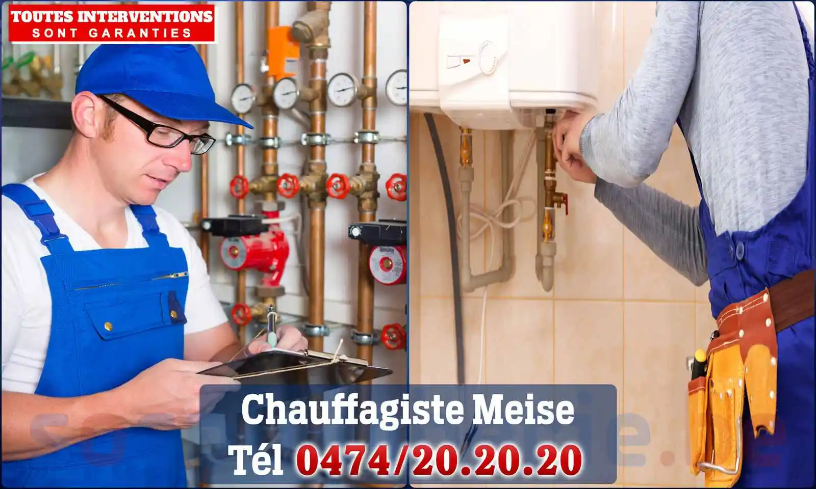 Chauffagiste agréé à Meise 1860