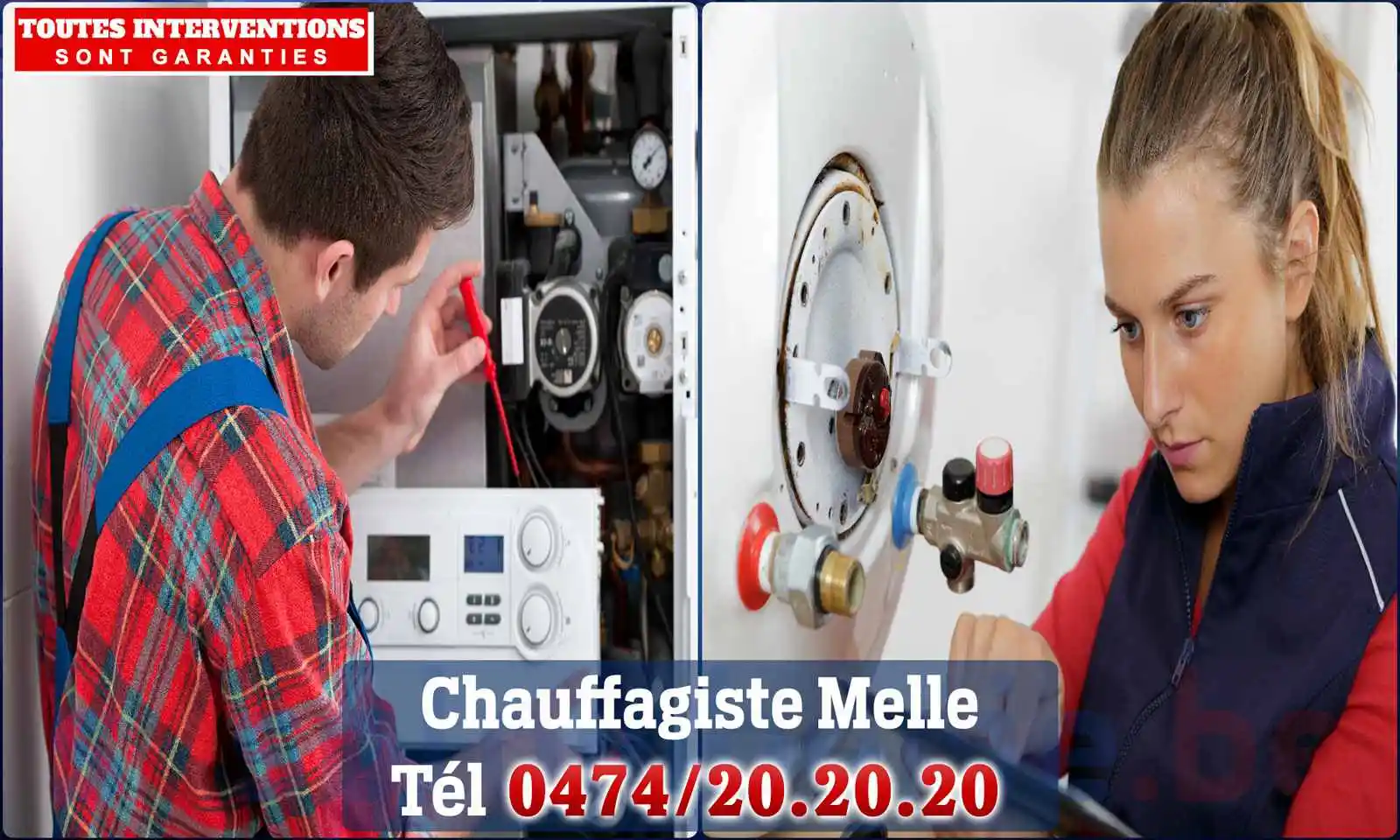 Chauffagiste agréé à Melle 9090