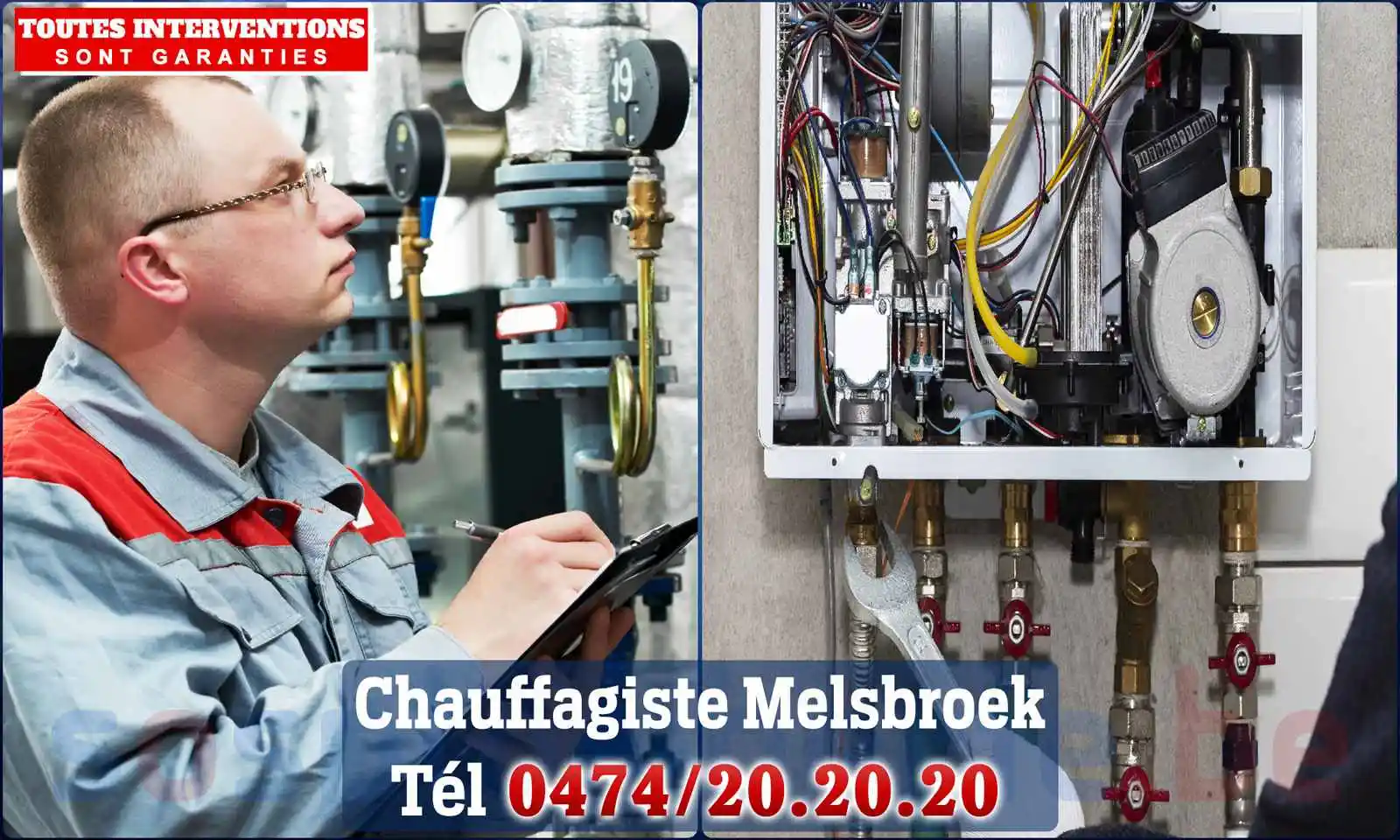 Chauffagiste agréé à Melsbroek 1820