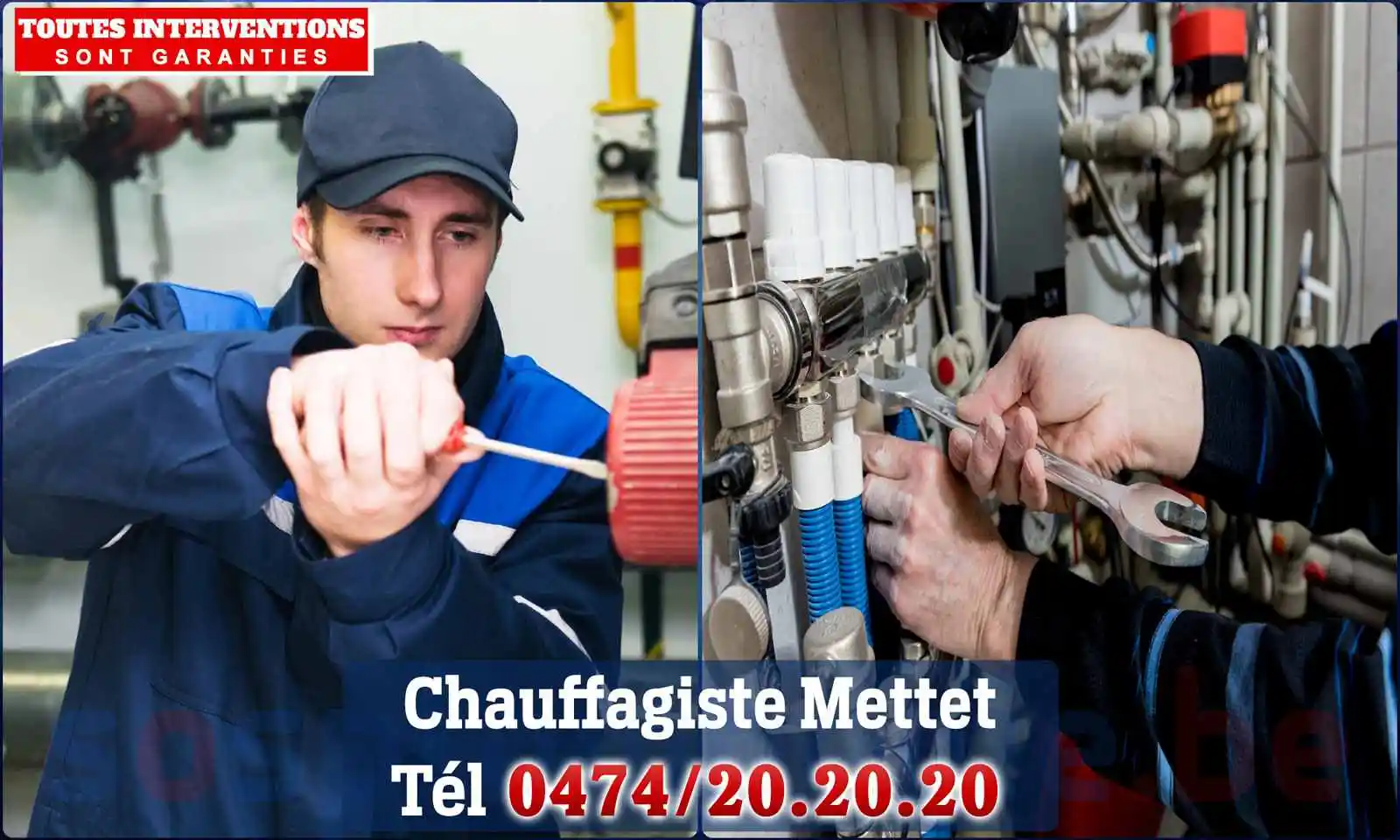 Chauffagiste agréé à Mettet 5640