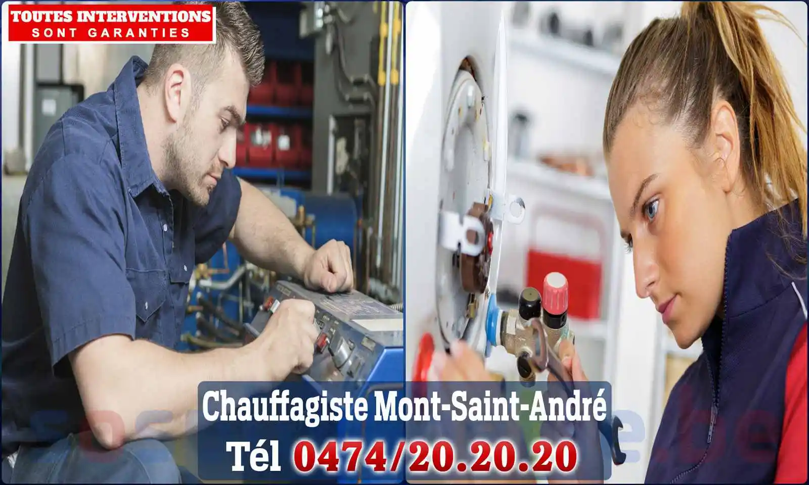 Chauffagiste agréé à Mont-Saint-André 1367