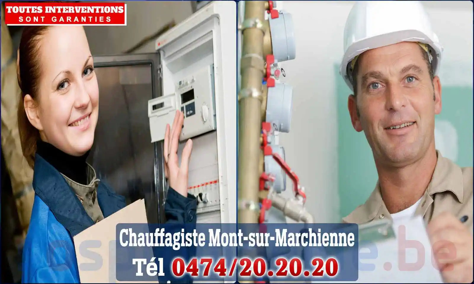 Chauffagiste agréé à Mont-sur-Marchienne 6032