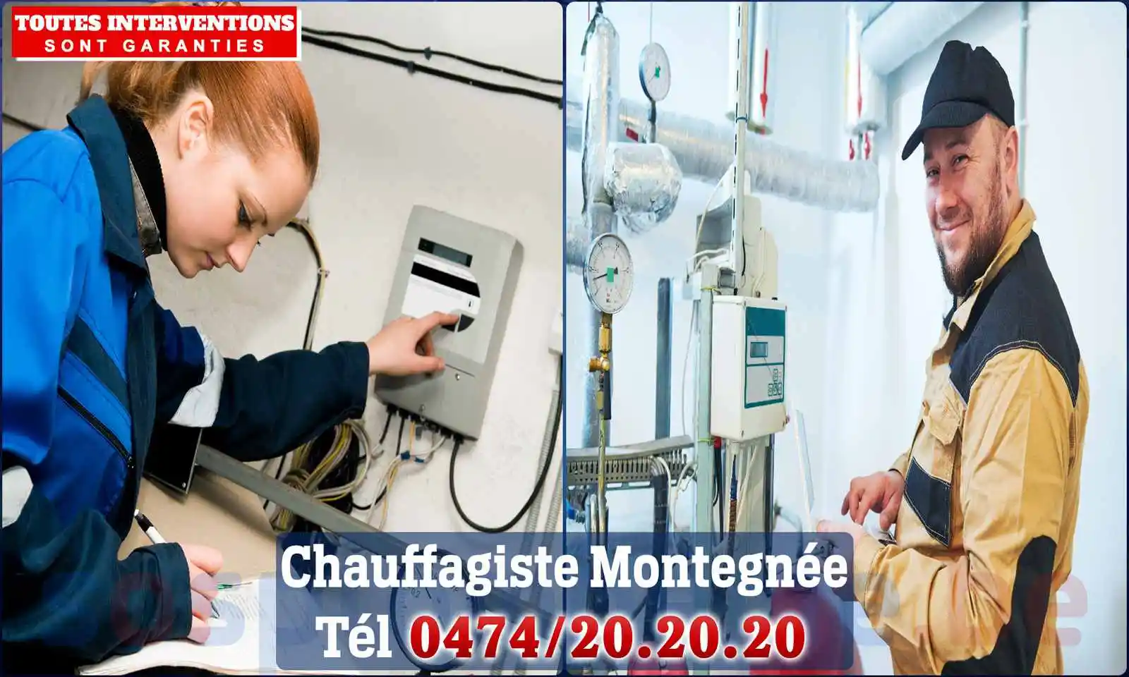 Chauffagiste agréé à Montegnée 4420