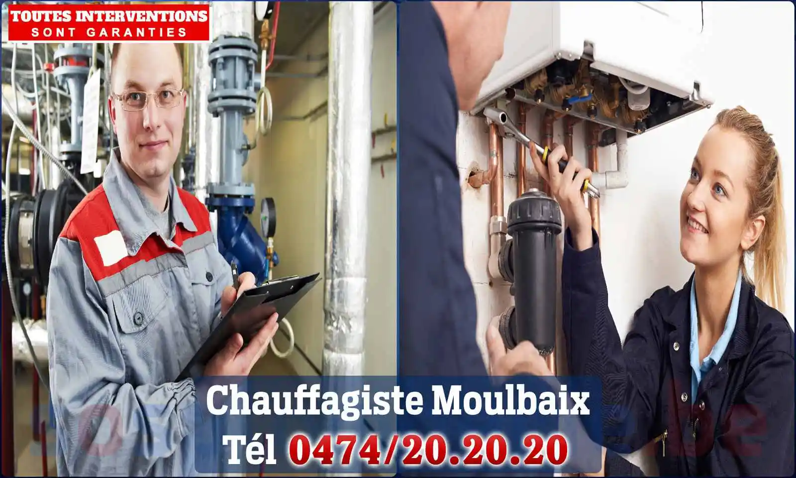 Chauffagiste agréé à Moulbaix 7812