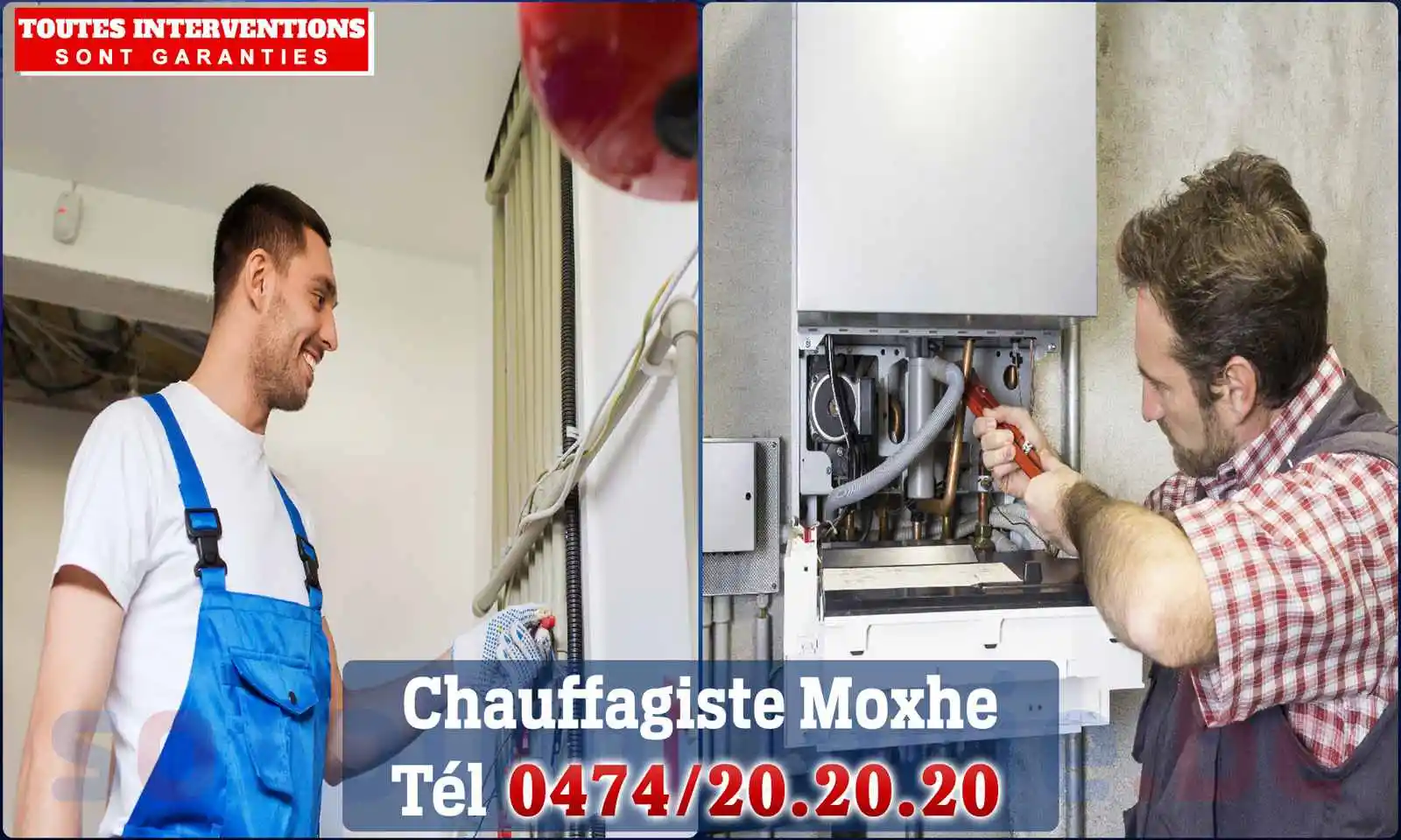 Chauffagiste agréé à Moxhe 4280