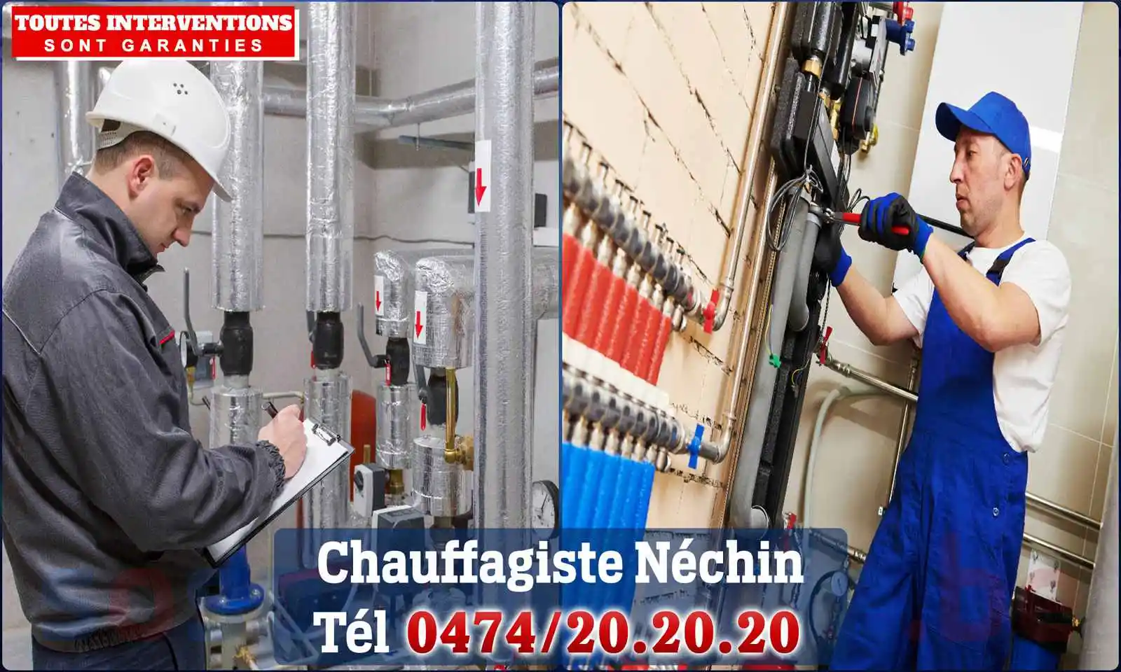 Chauffagiste agréé à Néchin 7730