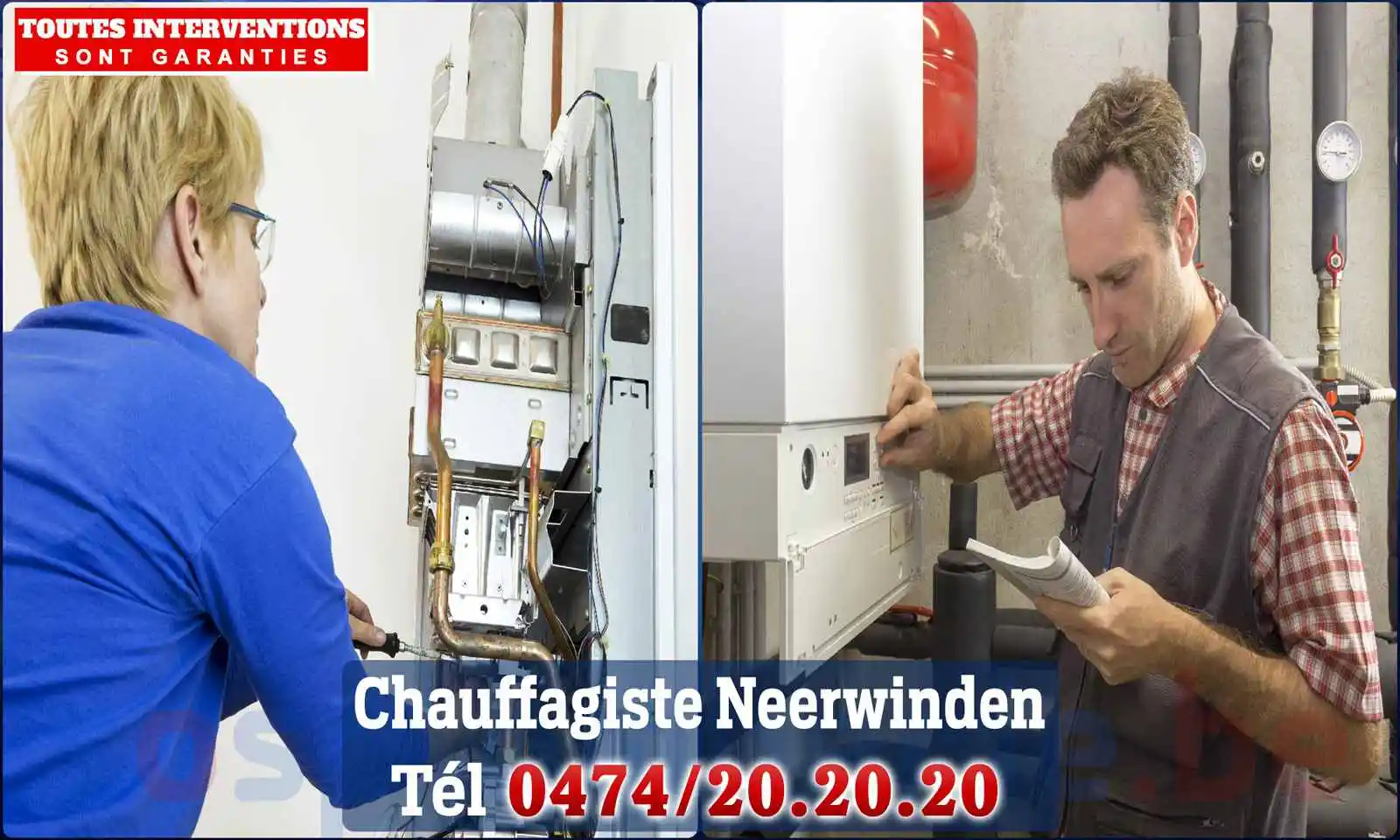 Chauffagiste agréé à Neerwinden 3400