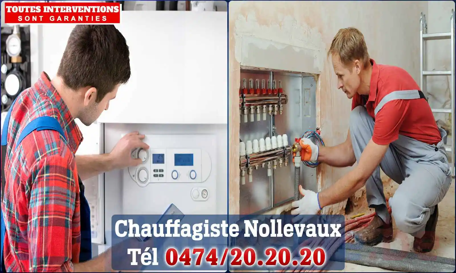 Chauffagiste agréé à Nollevaux 6851