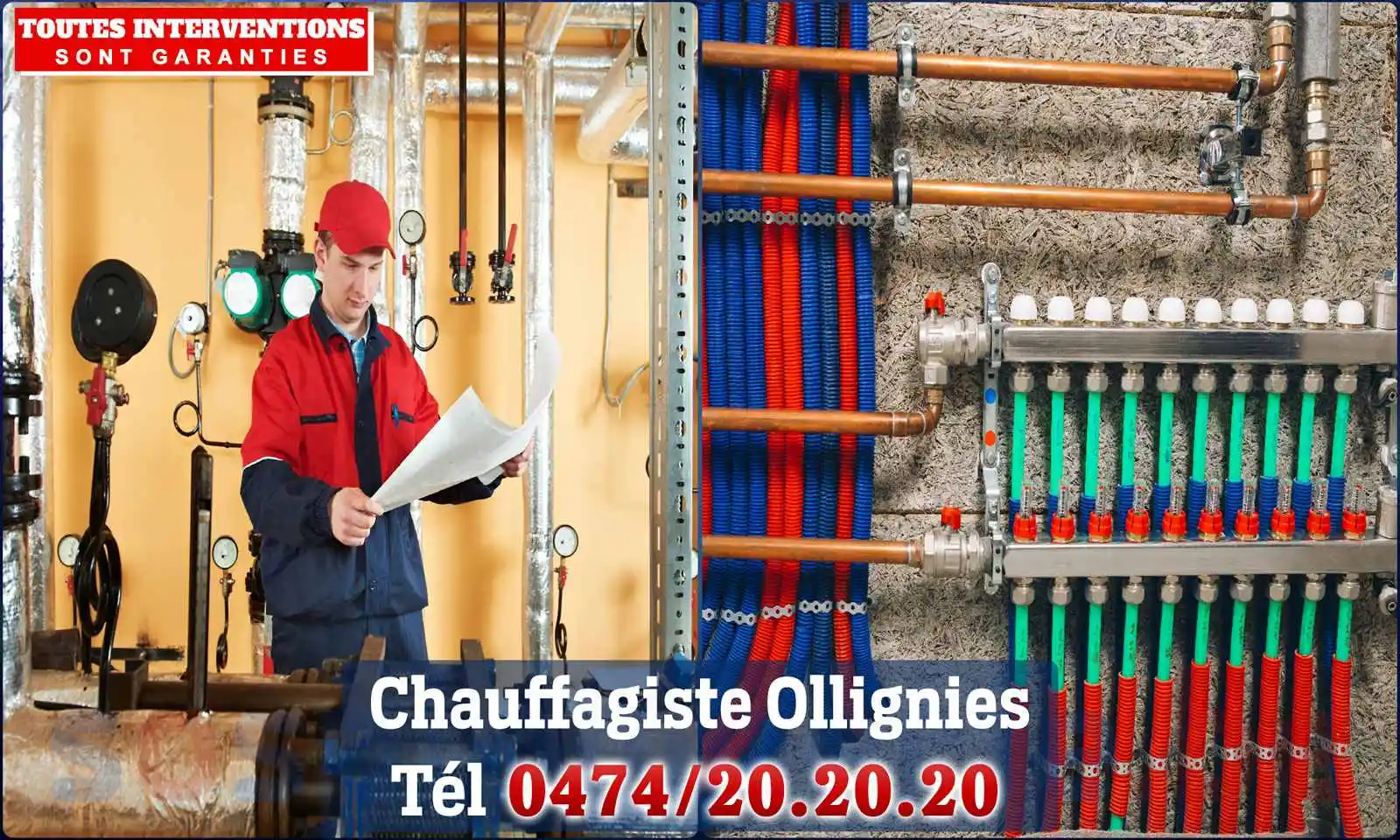 Chauffagiste agréé à Ollignies 7866