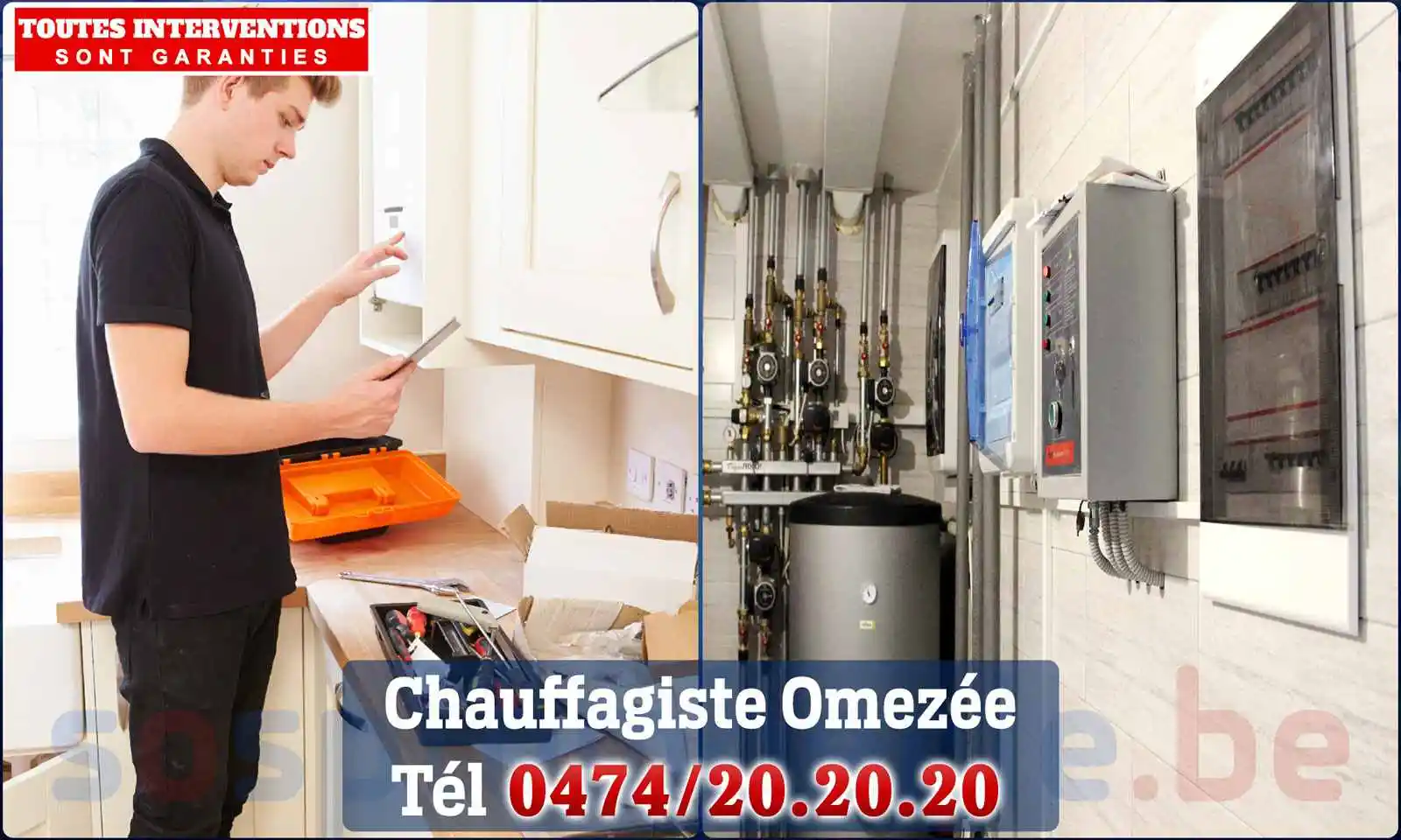 Chauffagiste agréé à Omezée 5600