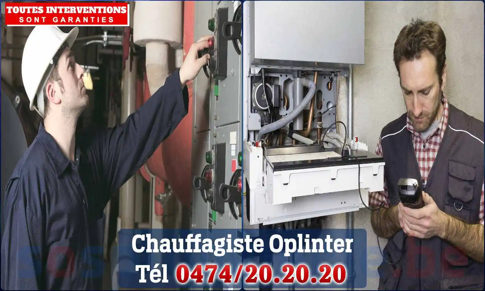 Chauffagiste agréé à Oplinter 3300