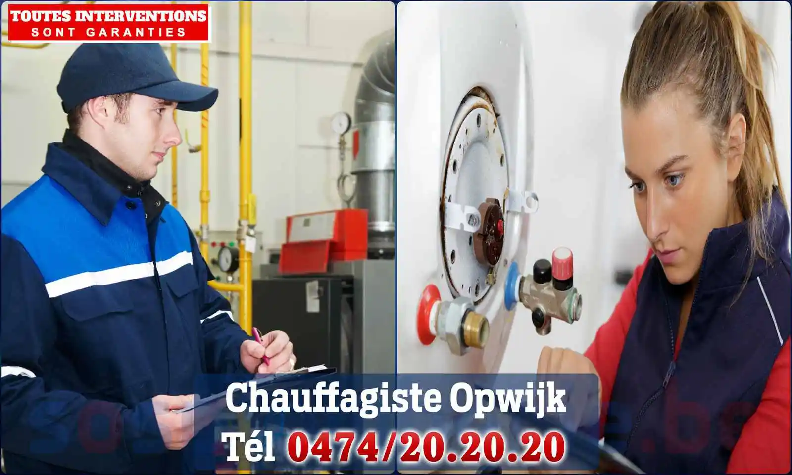 Chauffagiste agréé à Opwijk 1745